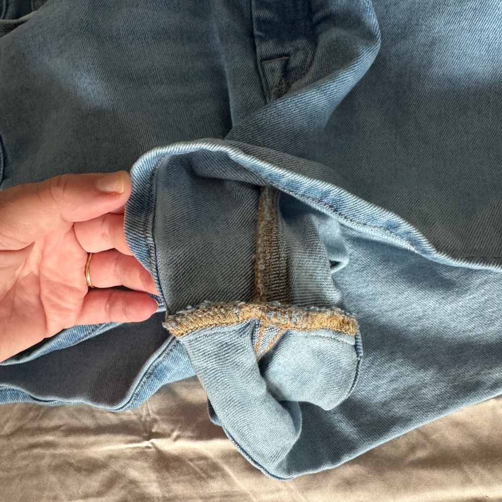 Good American Blue Denim Romper - Picture 7 of 12